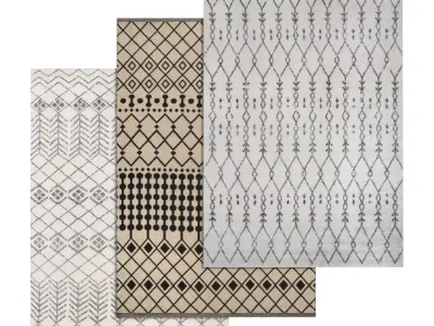 Rug Set 563 3D model