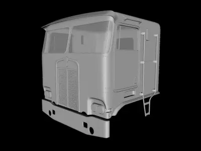 Kenworth K100 Single Cab 1974 3D model