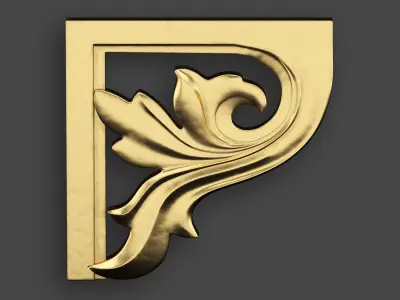 5 Corners Ornamental Pack 1 3D model