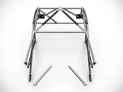 Roll Cage v1 3D model