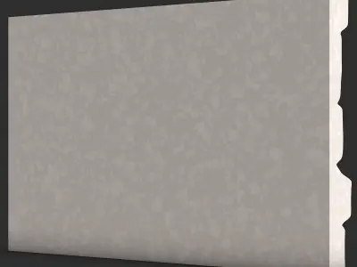 Modular Stone Wall Entrance Piece 3D print model