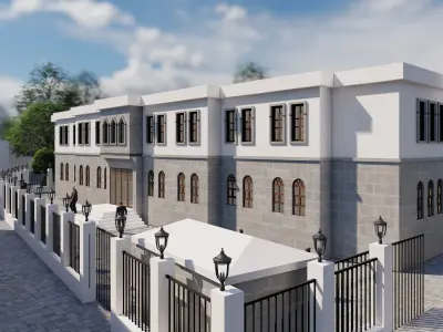 Traditional Mansion 3D model