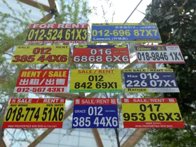 For Rent Banner CN 03 Texture