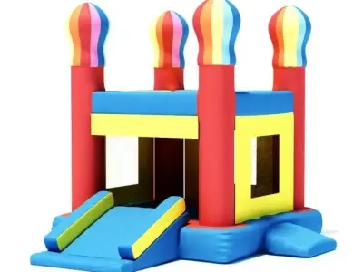 Inflatable Bounce House 3D model