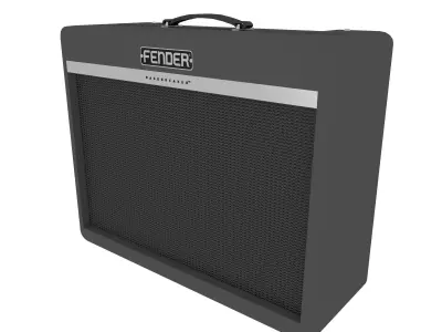 Fender Guitar Amplifier Free 3D model