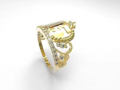 Anillo 15 Anos 3D model