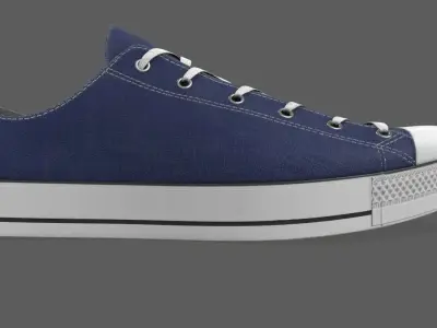 Realistic Sports Sneakers 3D model