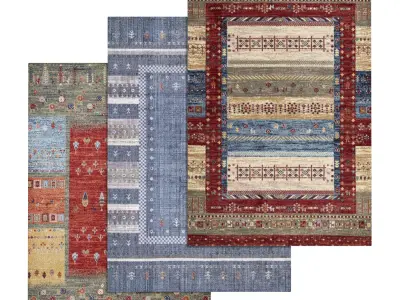 Rug Set 1408 3D model