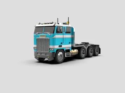 Freightliner Powerliner Heavy Haulage 3D print model