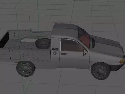 Dacia Drop Side 3D model