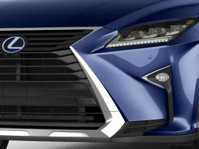 Lexus RX 450h 2016 3D model