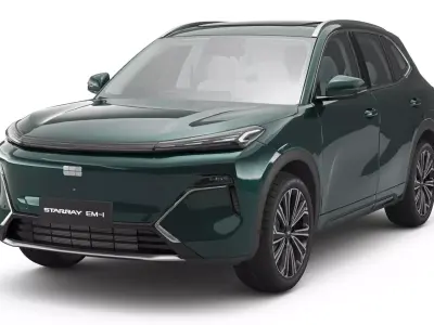 2025 Geely Starray EM-i with Interior 3D model