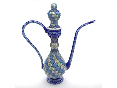 Mina2 Low-poly 3D model