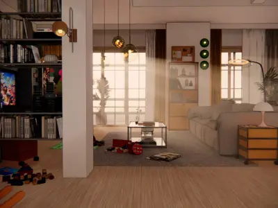 Livingroom 3D model