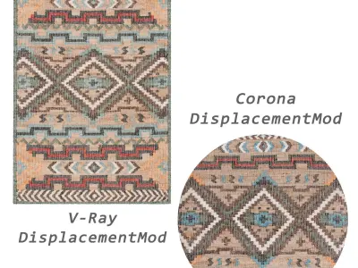 Rugs No 487 Low-poly 3D model