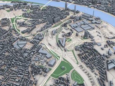 City 15 3D model