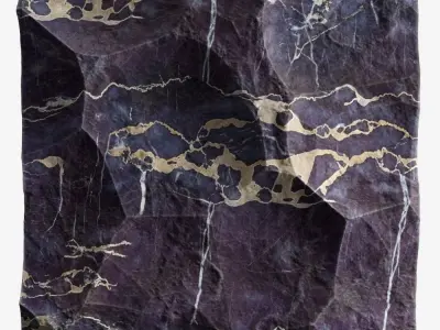 151-RockPanel marble wall art 3D model