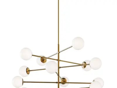 Chandelier Tortora 3D model