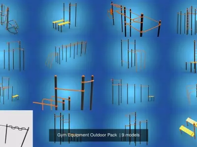 Gym Equipment Outdoor Pack 