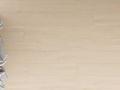 Wood floor Oak Tundra Brushed 3D model