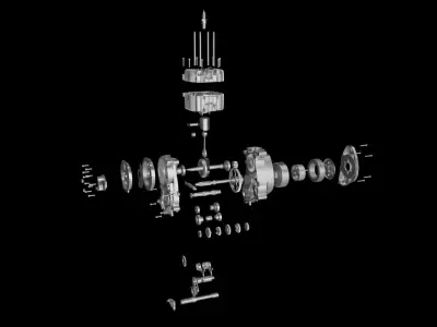 06-50CC  engines 3D print model