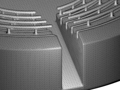 Toddler Outdoor Stadium Toy 3D model