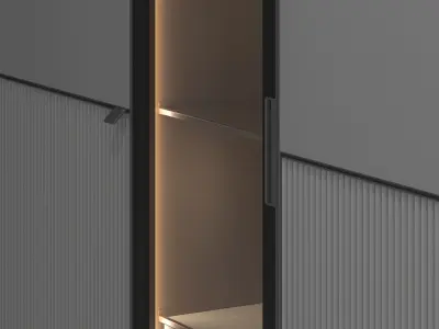 Rimadesio Modulor cabinet V2 3D model