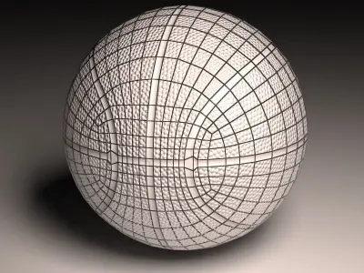 Game Basketball Low-poly 3D model