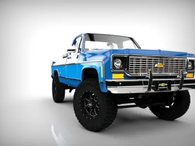 Chevrolet C-10 1980 3D model