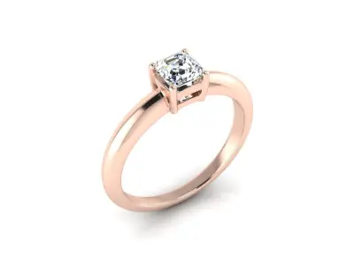 Jewelry Diamond Ring 3D print model