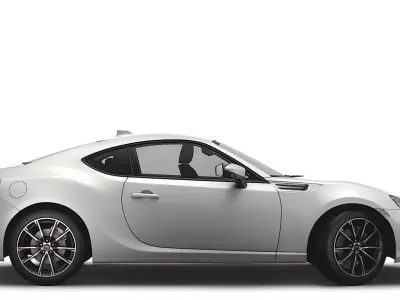 Subaru BRZ 2017 3D model