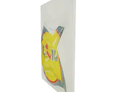 Canvas - Plaggy Bag Low-poly 3D model