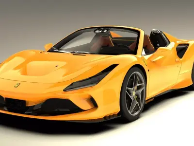 Ferrari F8 Spider 2020 3D model 3D model