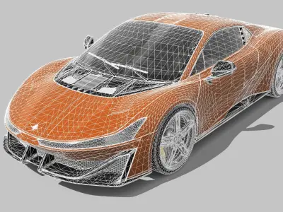 GAC Aion Hyper SSR 3D Model 3D model