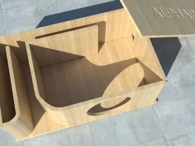 subwoofer car AVATAR 3D model