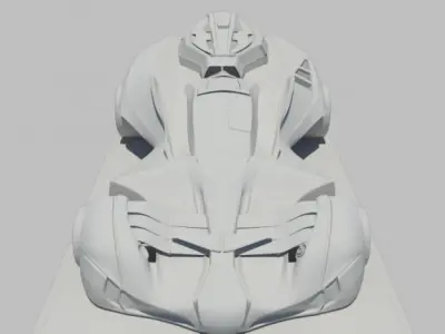 Concept Car 3D model 11