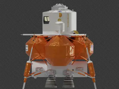 Eagle Engineering Lunar Lander 3D model