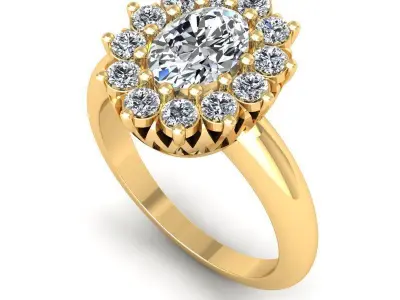 3D CAD NJ-1481-Ring 3D print model