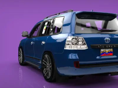 TOYOTA J200 STANCE LOW  3D model