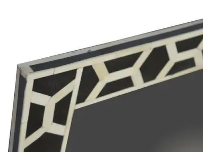 Zacarias Frame Accent Mirror Free 3D model