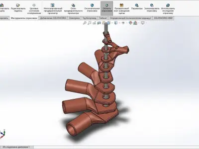 Ring cable lugs from KP-M5-6 to KP-M10-150  3D model