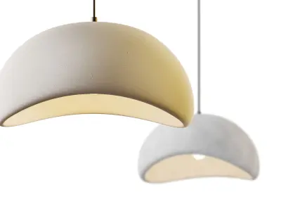 Wabi Sabi Pendant Light C 3D model