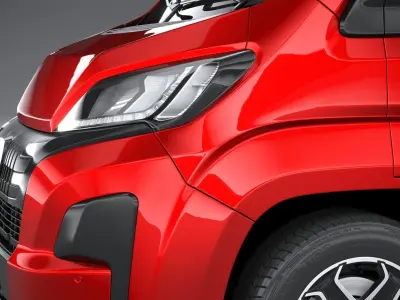 Peugeot Boxer L1H1 2024 3D model