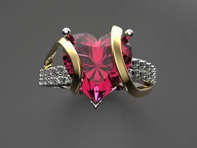 RING 04 3D print model