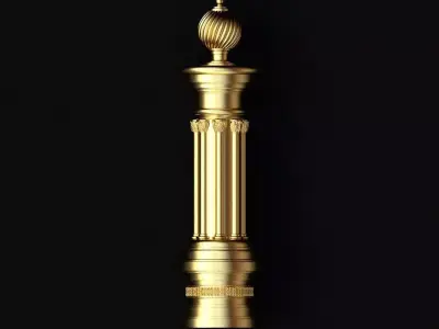 decorative pillar 3D model purchase
