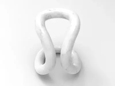 Supo Toothbrush Holder Low-poly 3D model