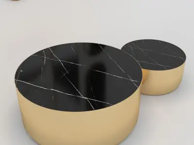 Decorative Mirror - Coffee table 3D model
