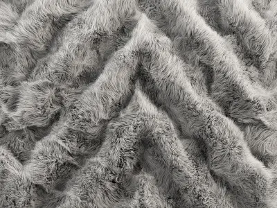 Fur pillows set 4 3D model