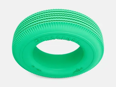 15x6 Firestone 820-15 Tire 3D print model