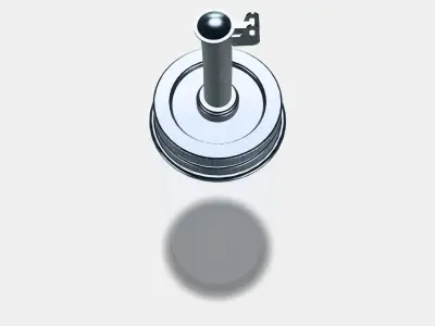 CITRONHAJ oil--vinegar bottle Low-poly 3D model